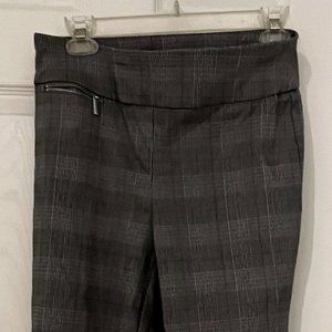 Van Heusen Gray Plaid Pants